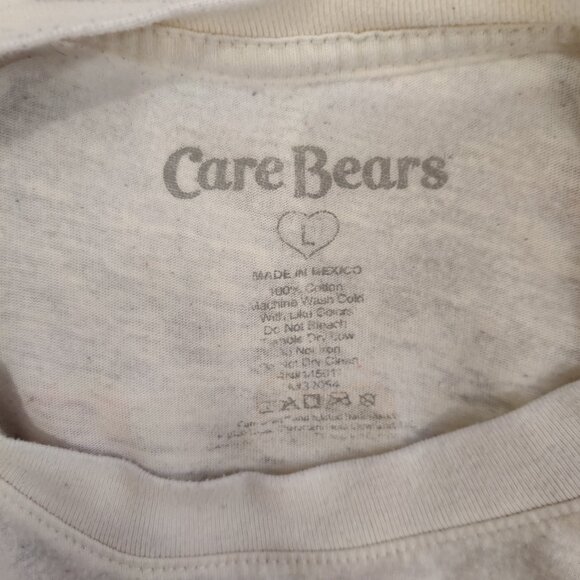 Care Bears Cropped Graphic Short Sleeve Shirt | Large | White - Picture 6 of 6